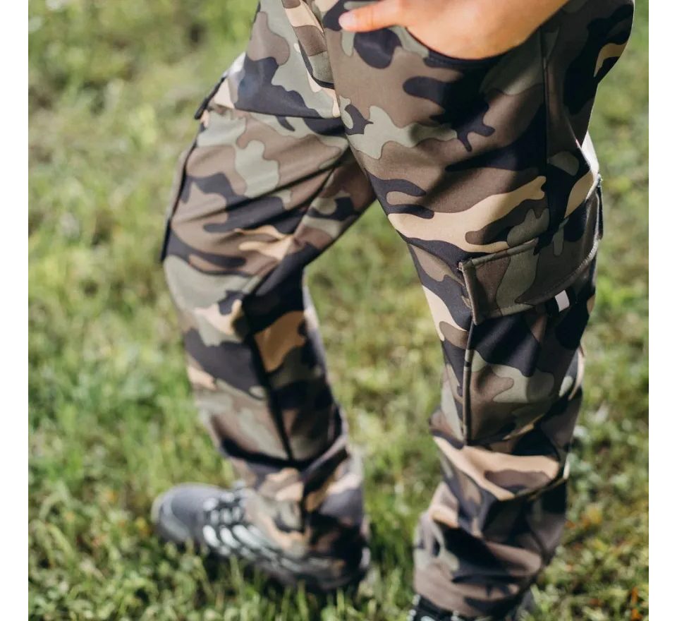 Šijeme srdcem Kalhoty Softshell Bahňáky