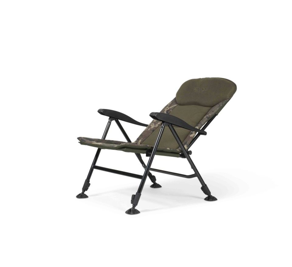 Nash Křeslo Bank Life Reclining Chair Camo