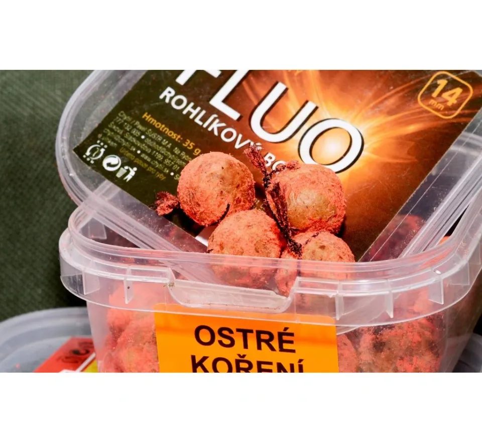 Chytil Rohlíkový boilies "Fluo" 14mm 35g