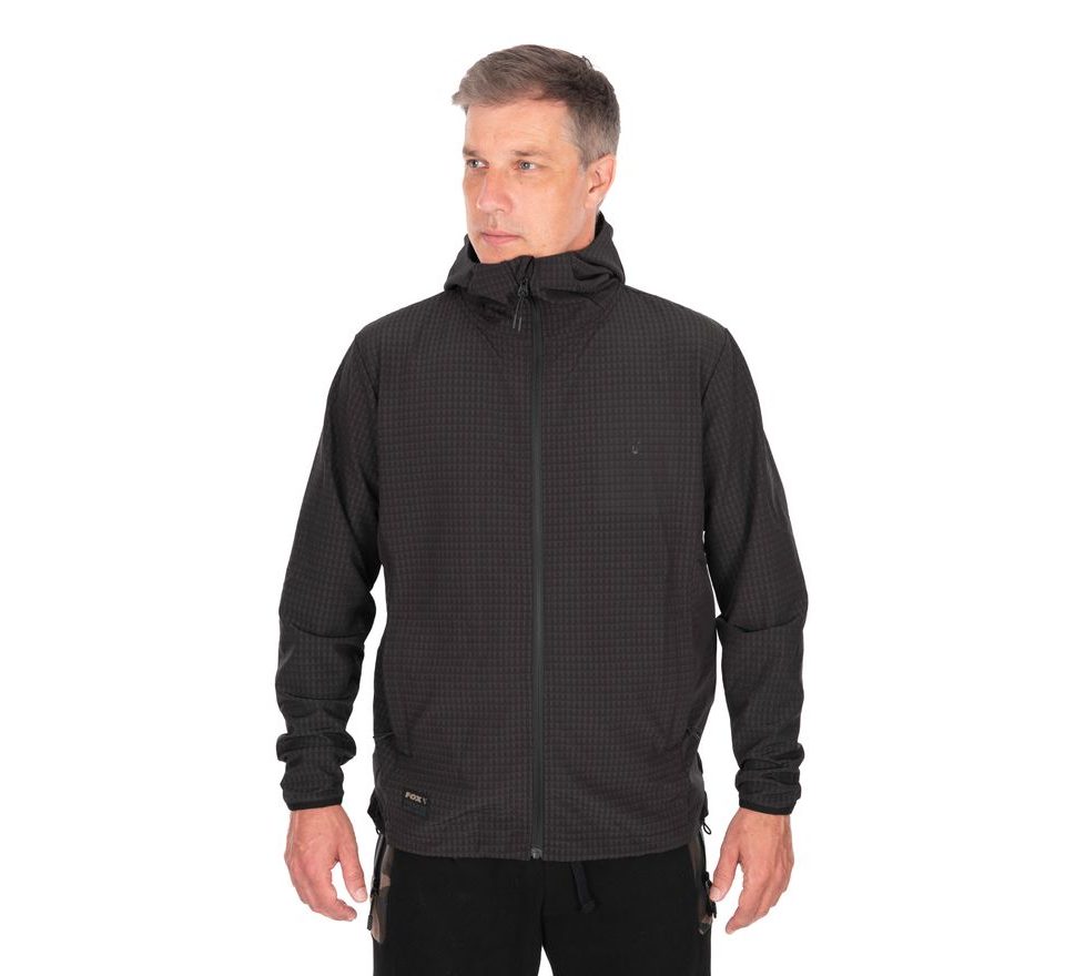 Fox Bunda Black Premium Mid Layer Jacket