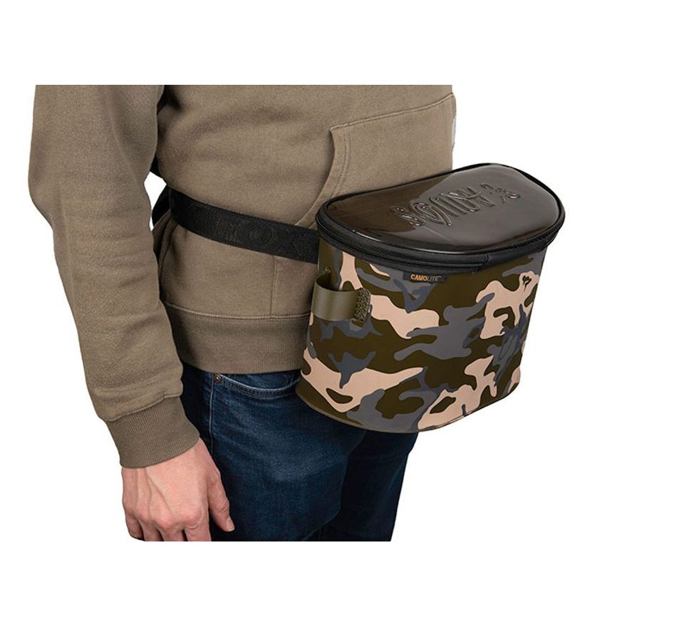 Fox Ledvinka na nástrahy Aquos Camolite bait belt large 8L