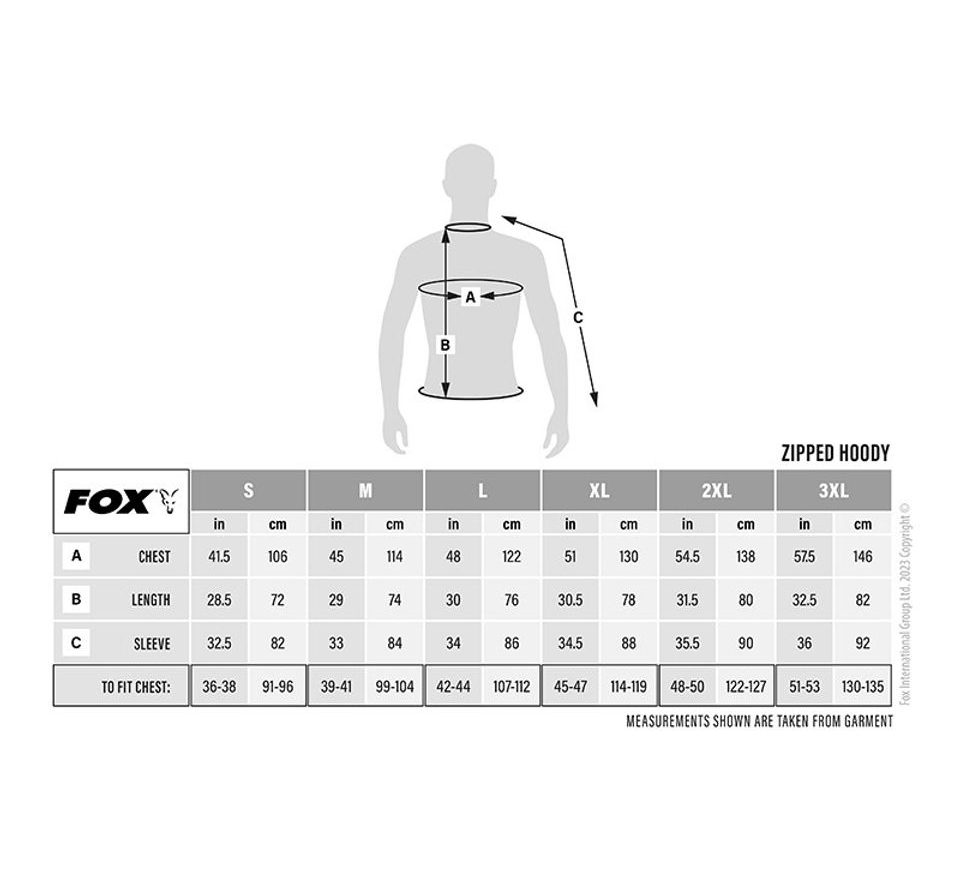 Fox Mikina LW Khaki / Camo Split Zip Hoody