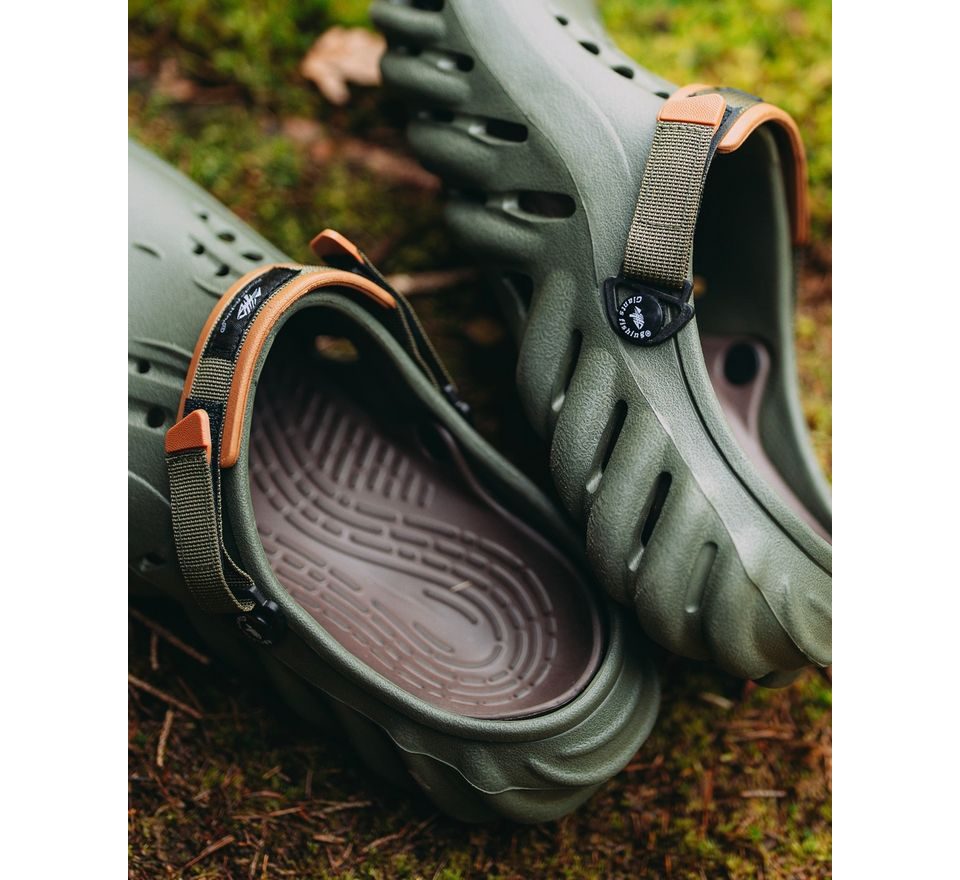 Giants fishing Pantofle Summer EVA Shoes Green