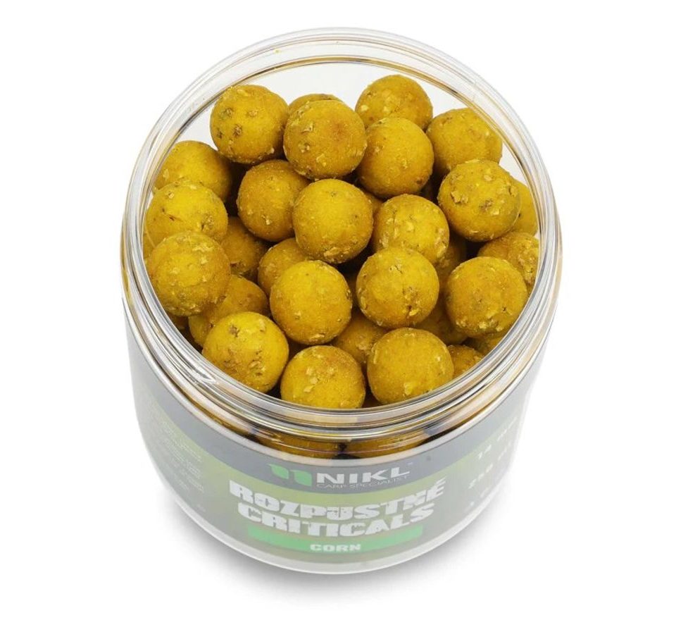 Nikl Rozpustné Criticals boilie Kukurica 250ml