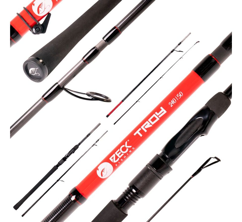 Zeck Cestovní prut Troy 240cm 15-50g