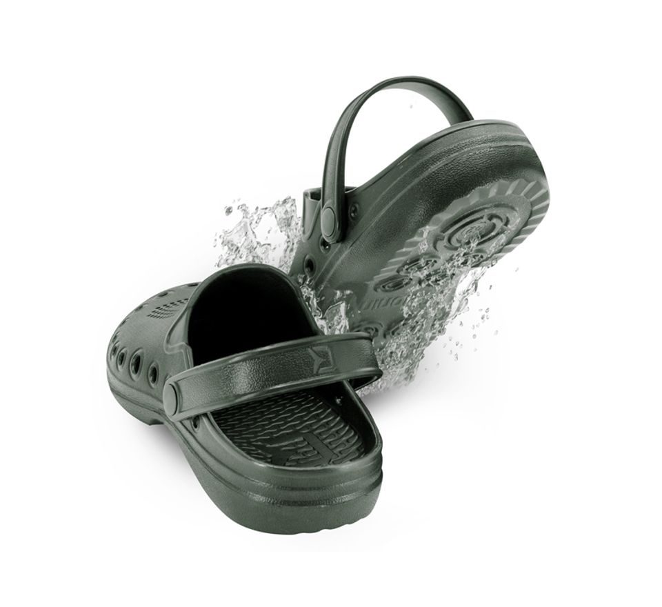 Delphin Pantofle Octo zelené