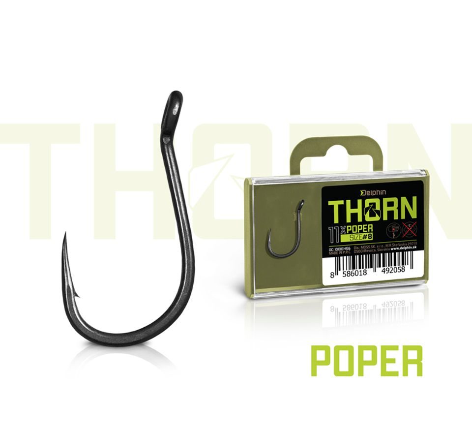 Delphin Háčky Thorn Poper 11ks