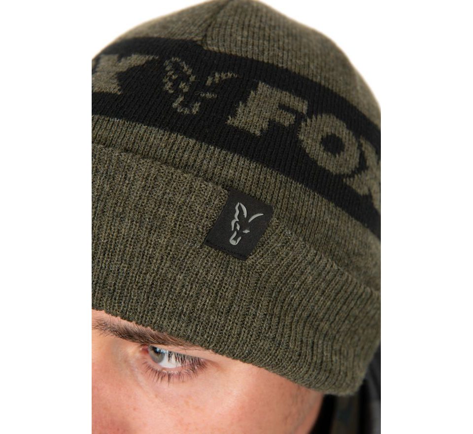 Fox Zimní čepice Collection Beanie Hat Green & Black