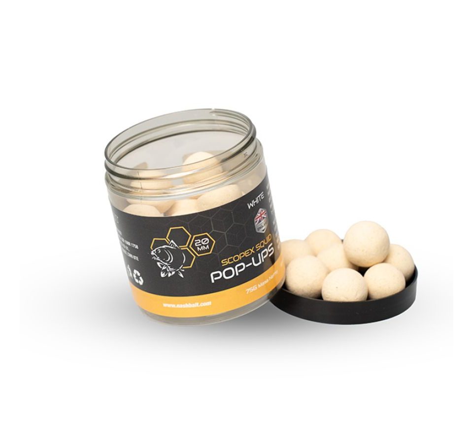 Nash Plovoucí Boilie Scopex Squid Pop Ups 75g