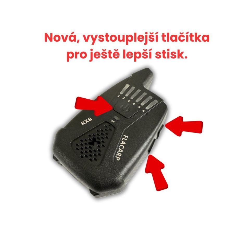 Flacarp Bezdrôtový odposluch RX8