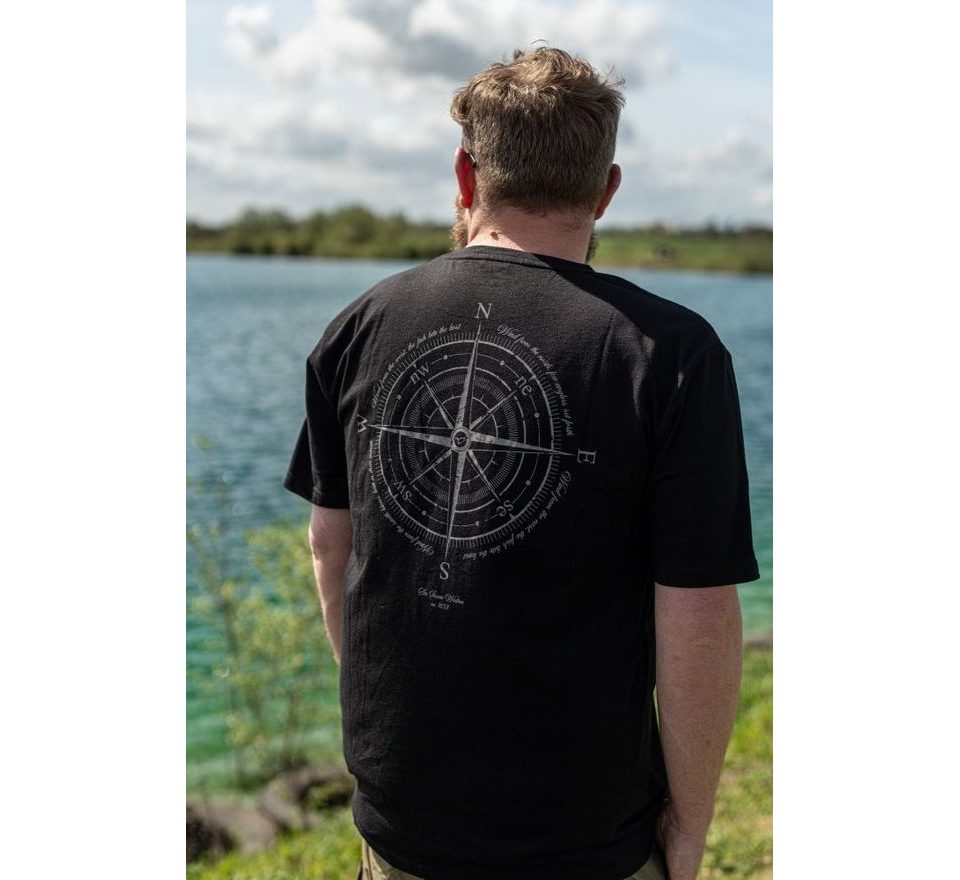 Korda Tričko Compass Tee Black