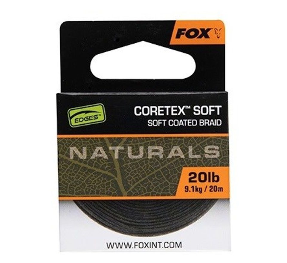 Fox Náväzcová Šnúrka Naturals Coretex Soft 20 m