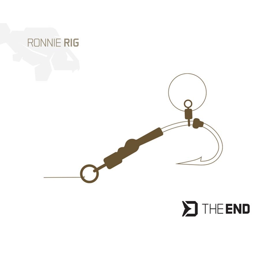 Delphin Montáž TheEnd Ronnie Rig 4ks
