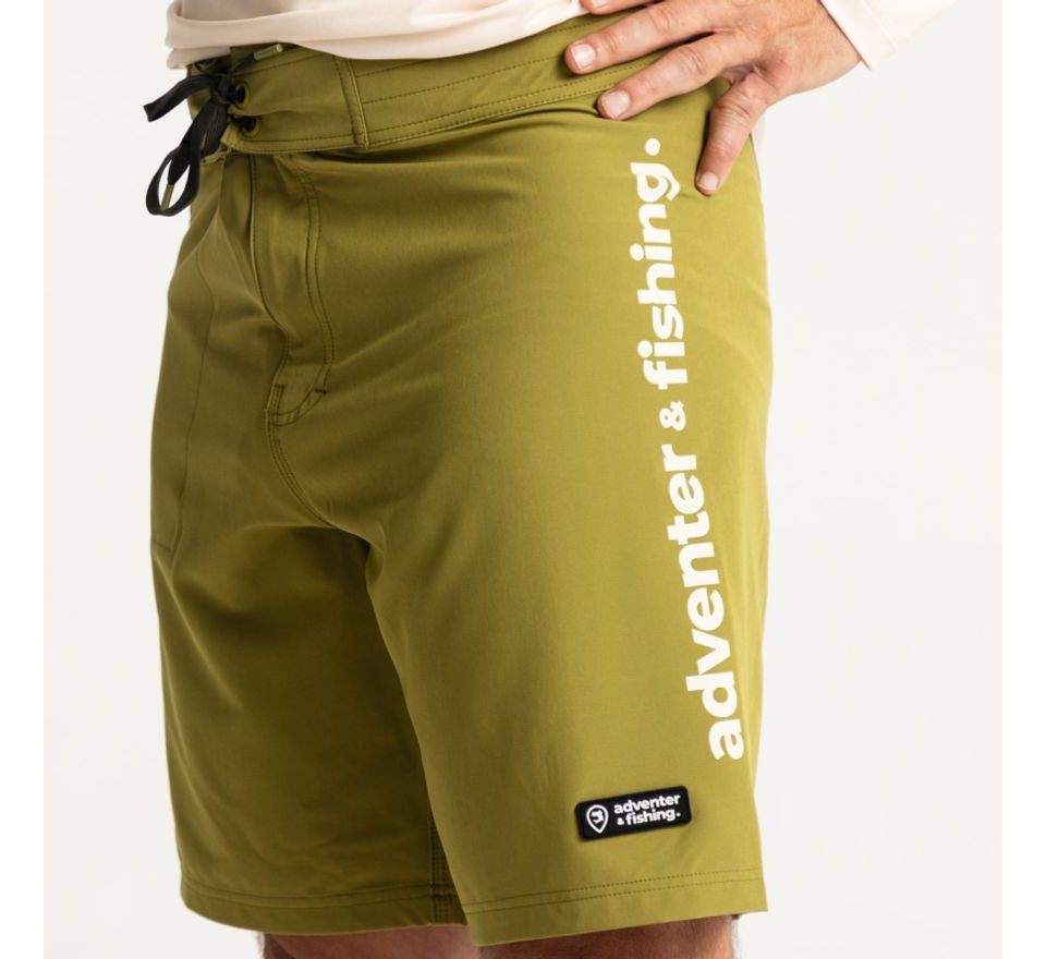 Adventer & fishing Rybářské kraťasy Olive