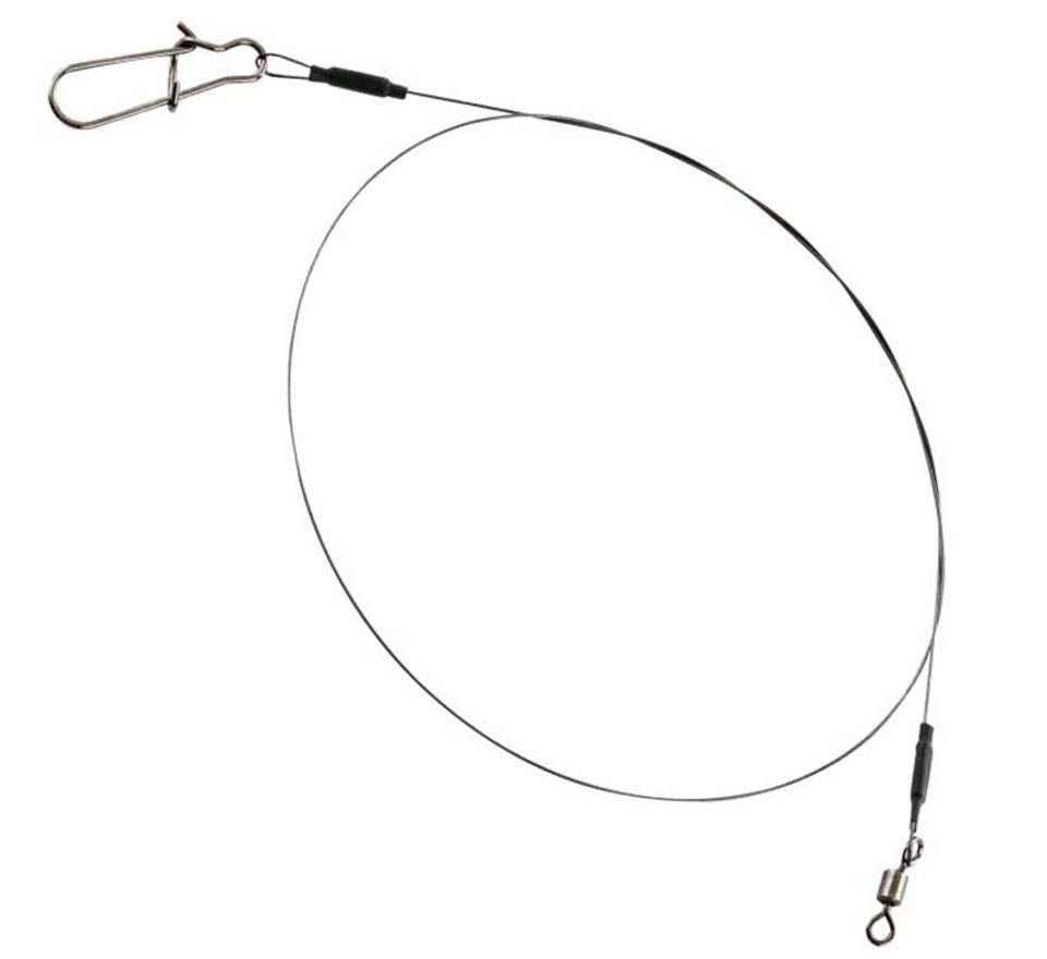 Fox Rage Lanko Strike Point Jerk Leader Single Strand Titanium 40cm 2ks