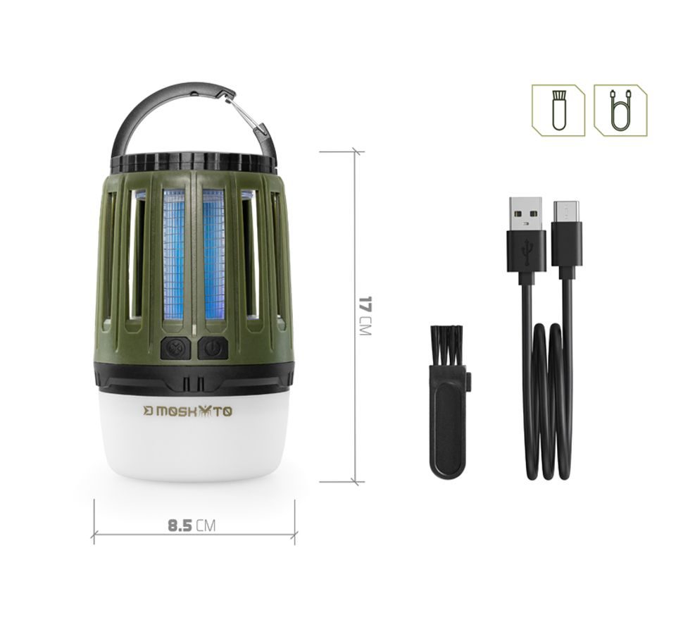 Delphin Kempingová lampa Moskyto