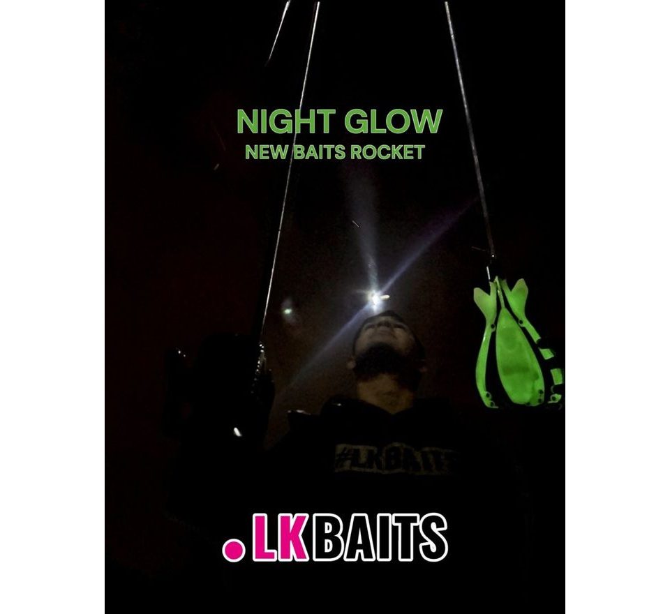 LK Baits Zakrmovací raketa Night Glow