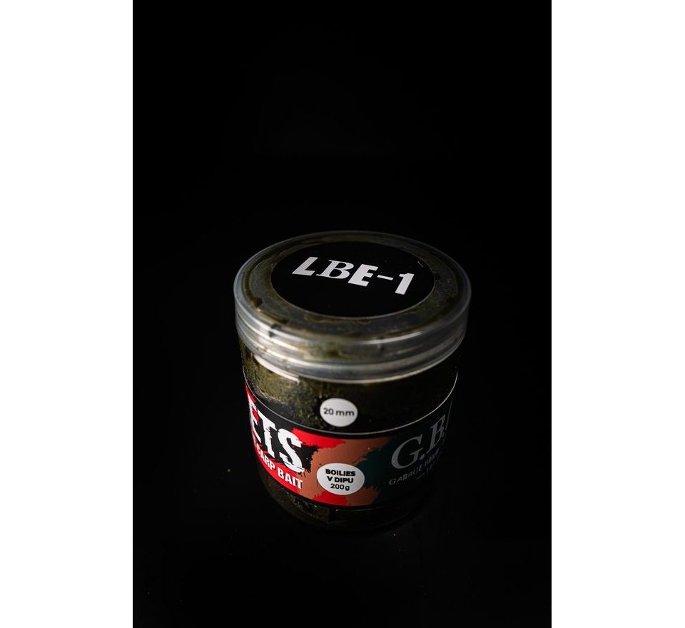 G.B.U. Dipované boilies BULLETS LBE-1 200g