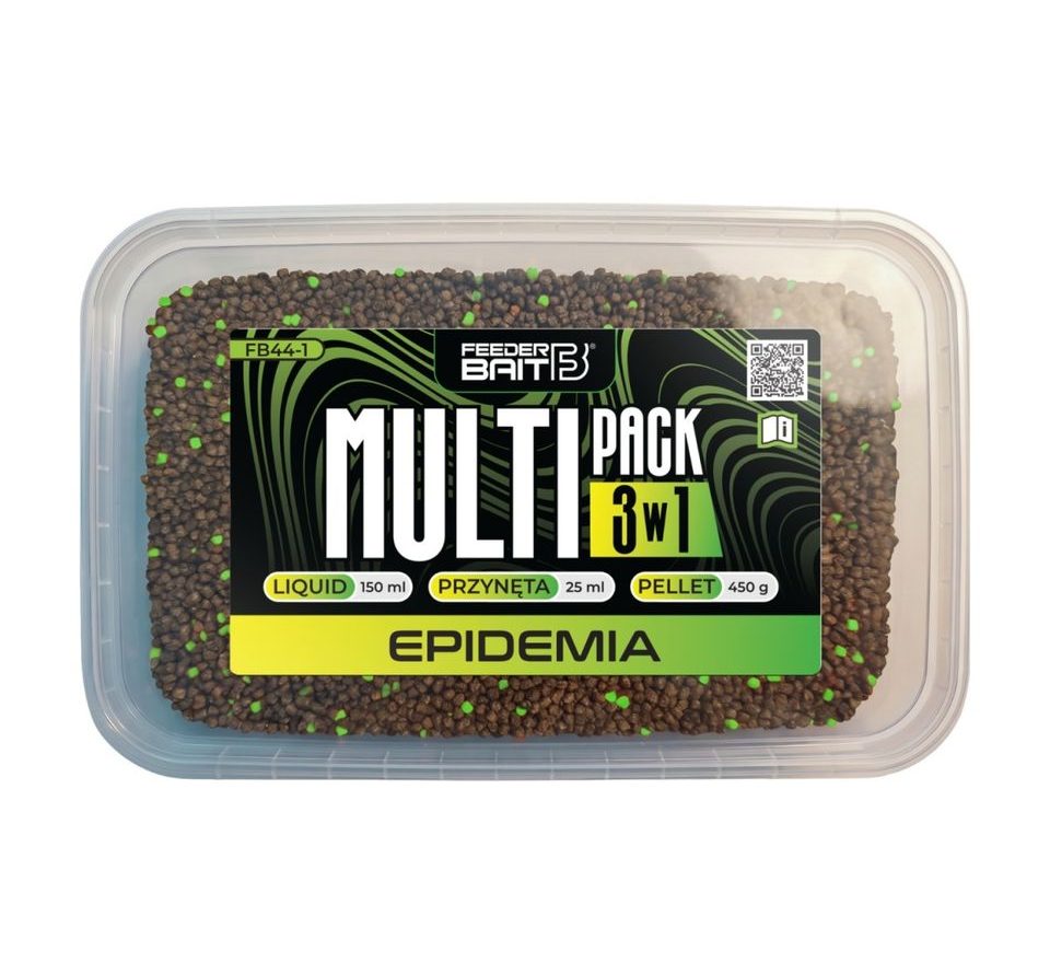 FeederBait Pelety Multipack 3v1