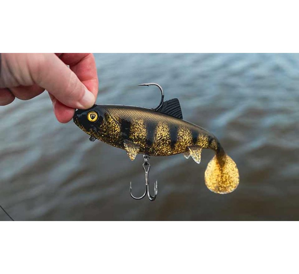 Fox Rage Gumová nástraha Replicant Wobble Colours Golden Perch