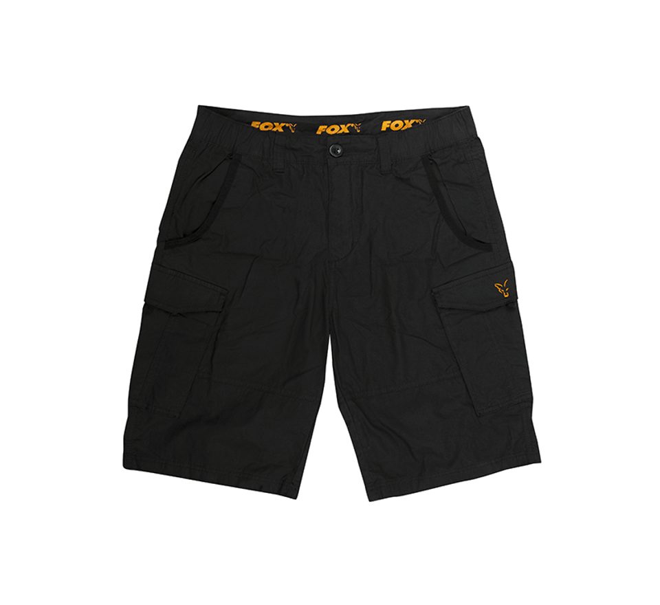 Fox Kraťasy Collection Black & Orange Combat Shorts