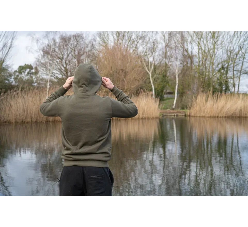 Nash Mikina Make It Happen Badge Zipped Hoody Zelená