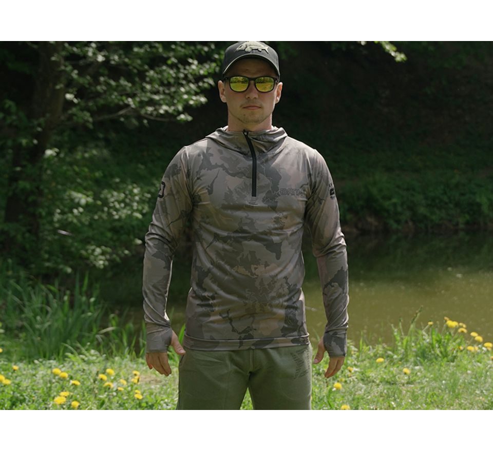 Delphin Tričko s kapucí UV Armor 50+ Banx