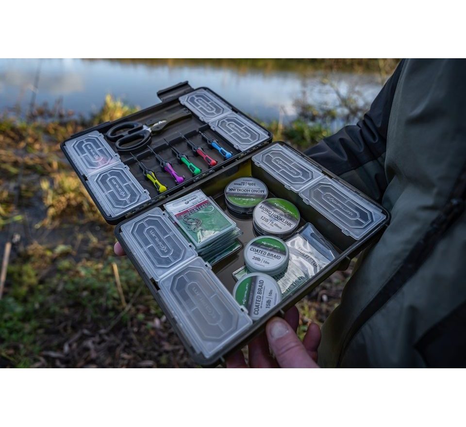 Korum Tackle Box Slim Blox Loaded