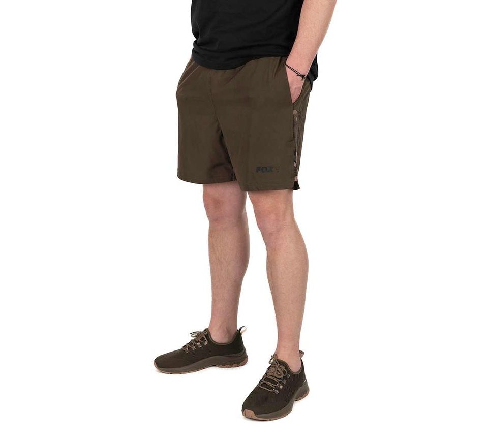 Fox Koupací kraťasy Khaki / Camo LW Swim Shorts