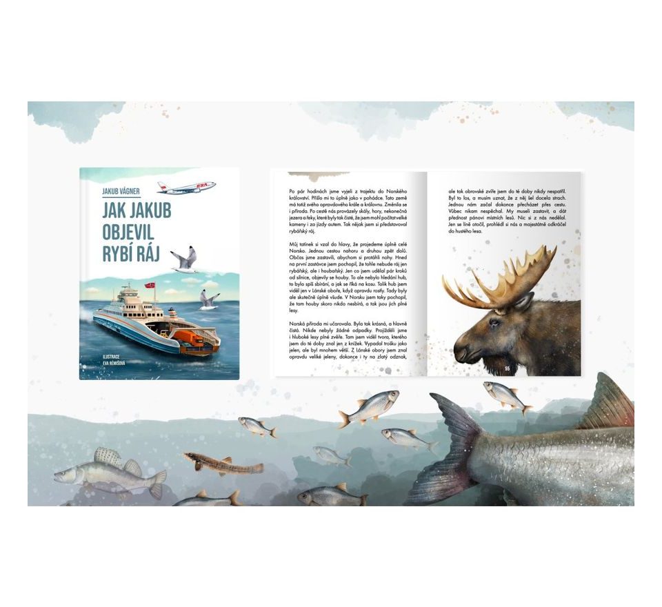 Vagner Kniha Jak Jakub objevil rybí ráj III.