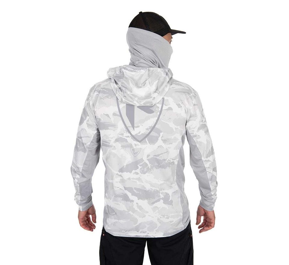 Fox Rage Tričko UV Hooded Light Cam Top