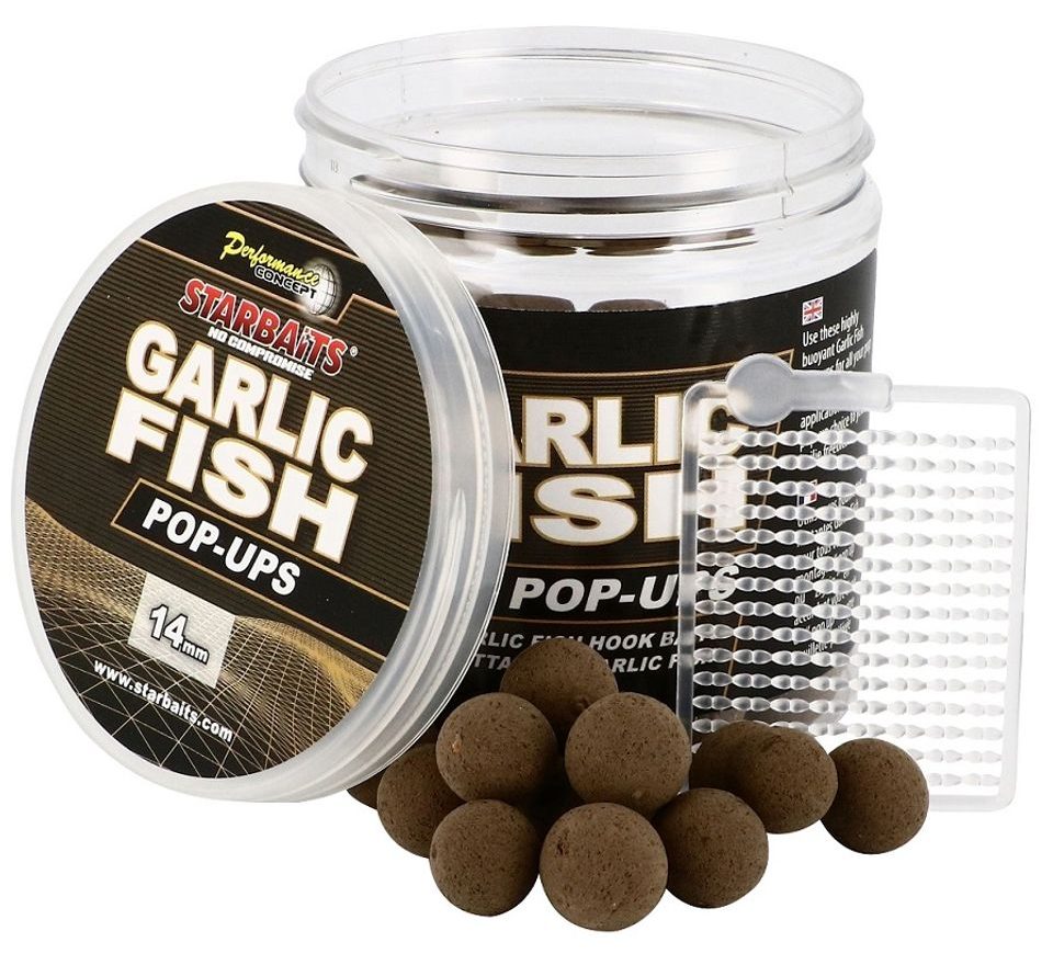 Starbaits Plovoucí Boilie Garlic Fish 80g