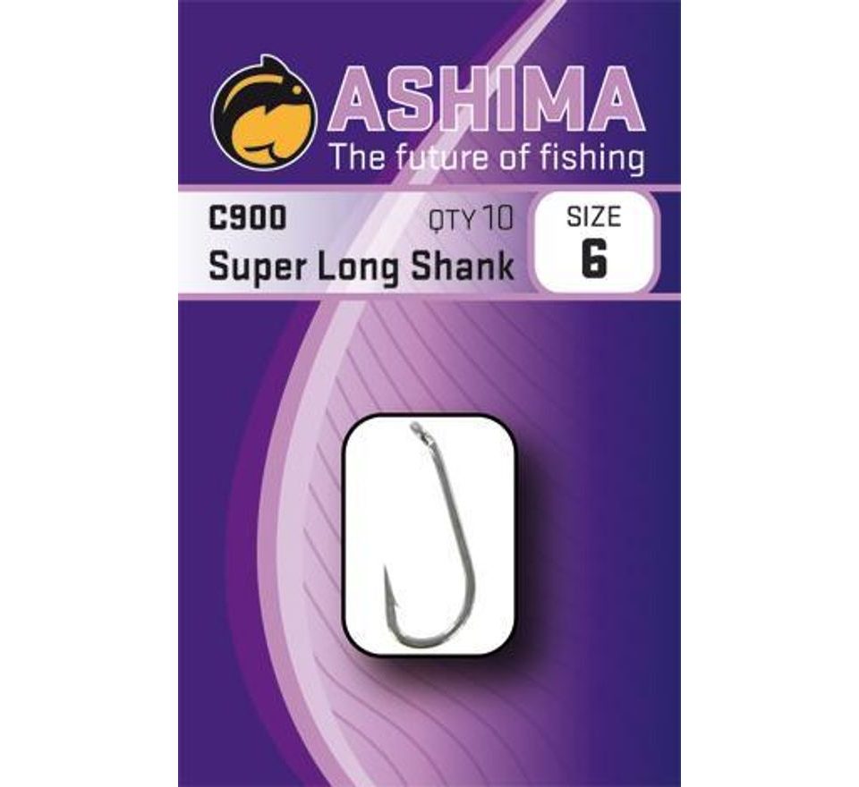 Ashima Háčky C900 Super Long Shank 10ks