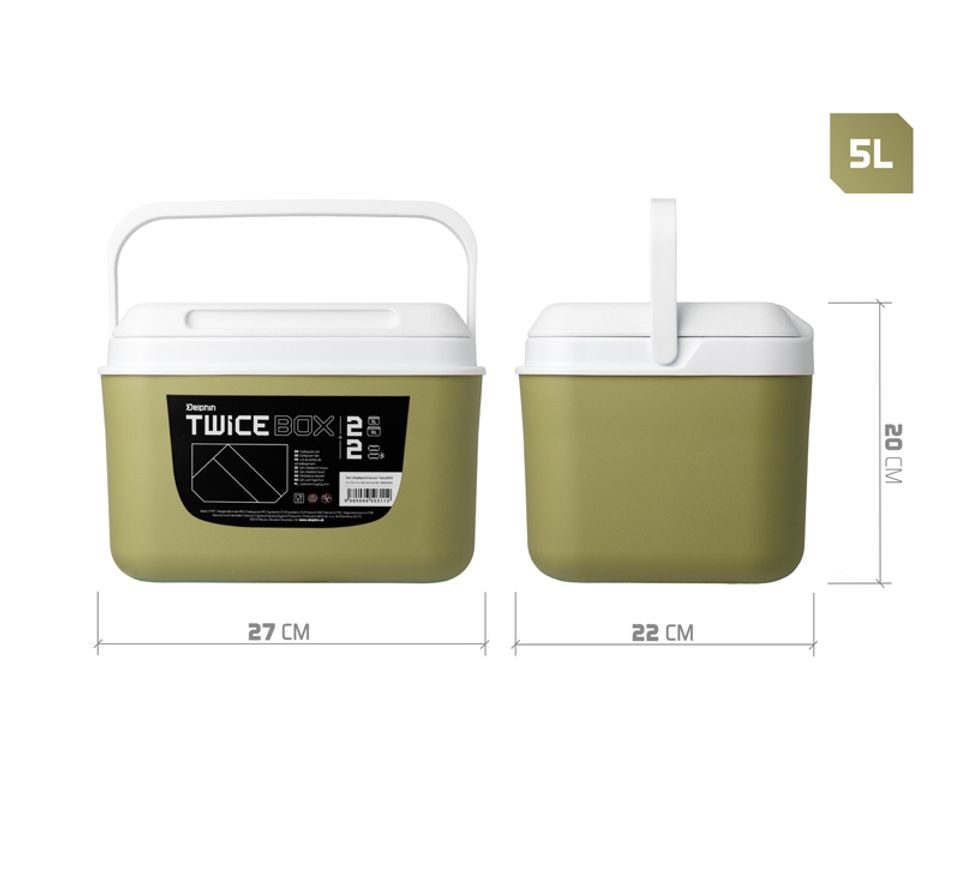 Delphin Set chladících boxů TwiceBOX 2v1