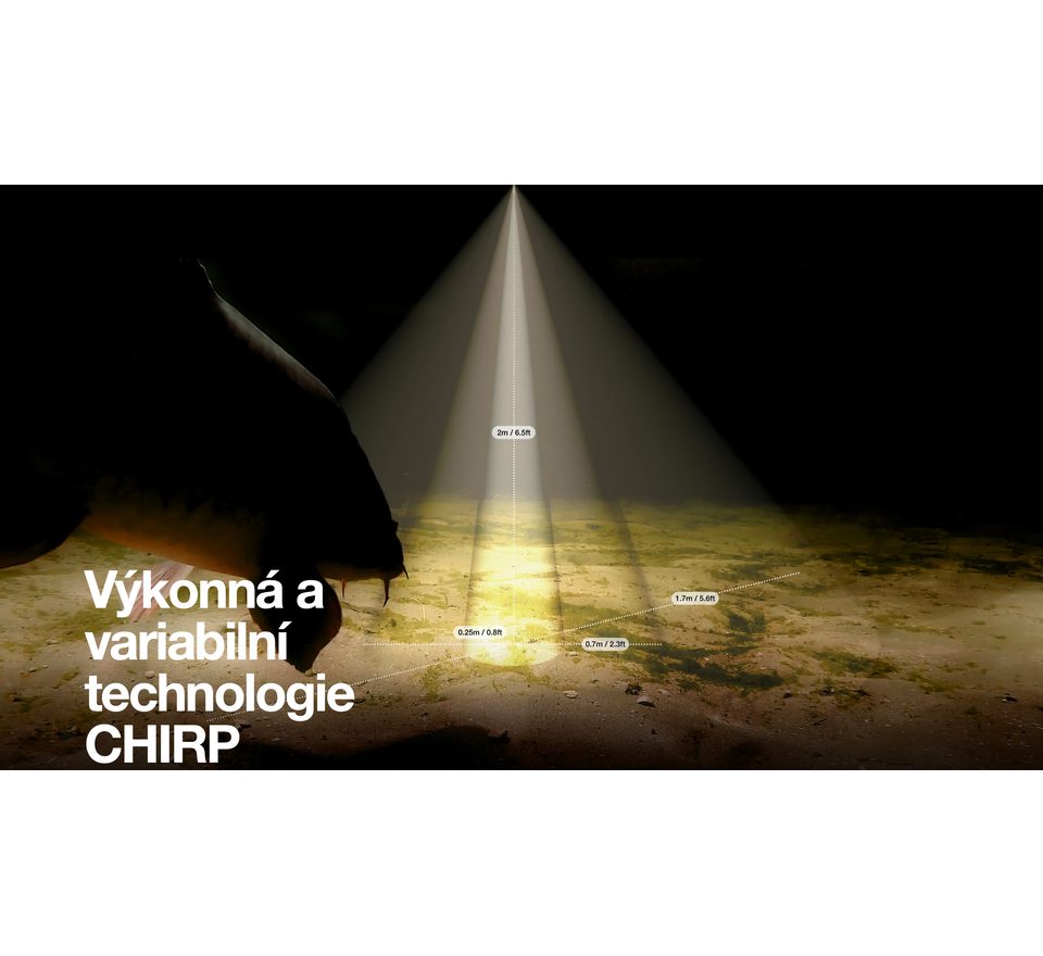 Deeper Nahadzovací sonar Fishfinder CHIRP+ 4