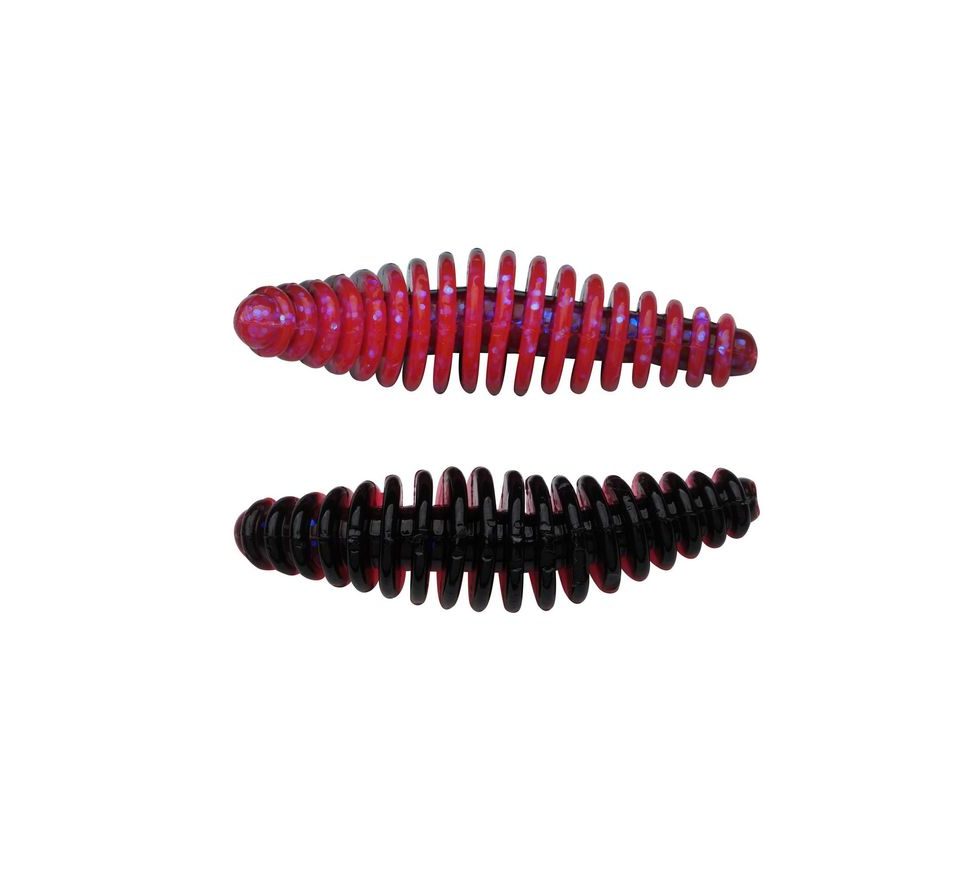 Berkley Gumová nástraha PowerBait Power Pupa Salmon Egg/Red Black