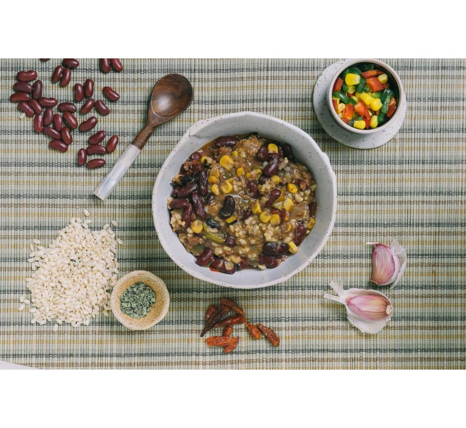Forestia Kempingové jedlo Chili con Carne s celozrnnou ryžou