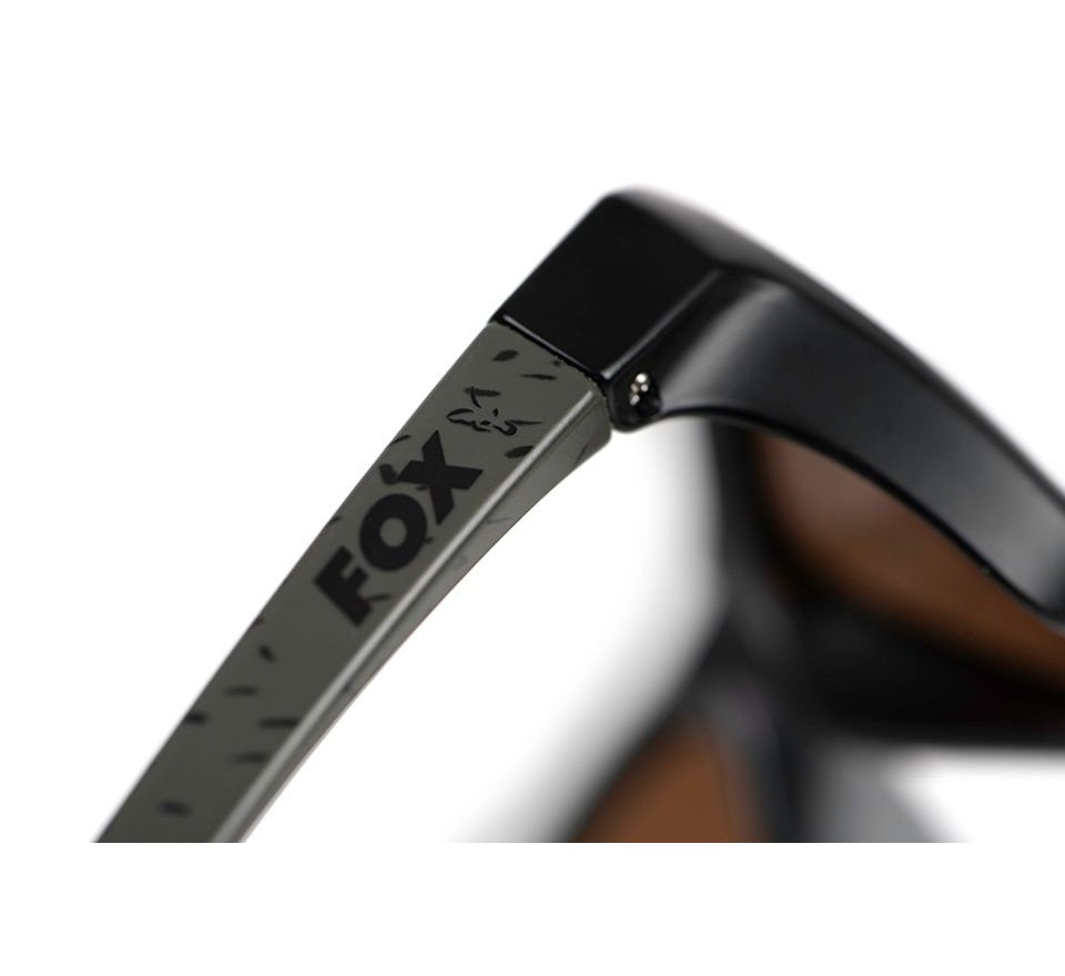 Fox Polarizačné Okuliare Collection Wraps Green & Black hnedé šošovky