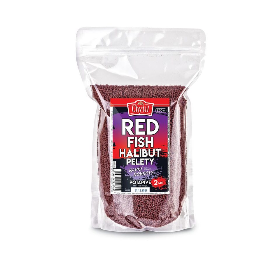 Chytil Pelety Red Fish Halibut 800g