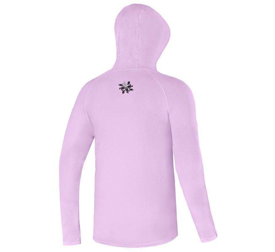 Giants fishing Dámske funkčné tričko s dlhým rukávom UV50+ Hoodie Purple