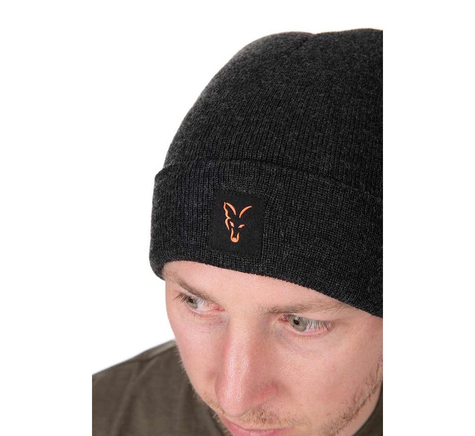 Fox Zimná čiapka Collection Beanie Black/Orange