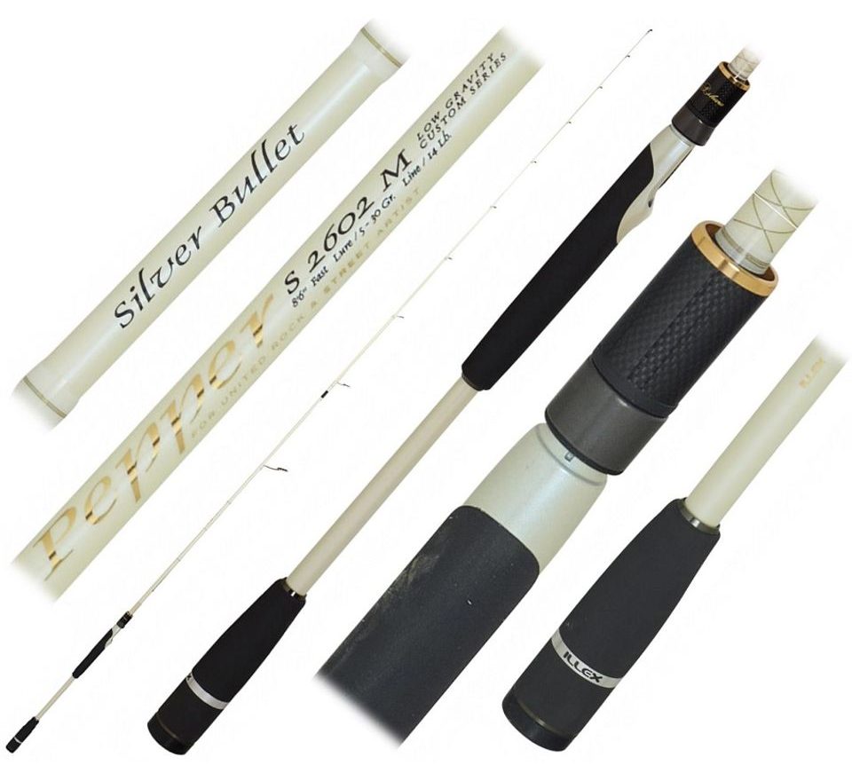 Illex Prút Pepper X5 S M Silver Bullet 2,6m 5-30g