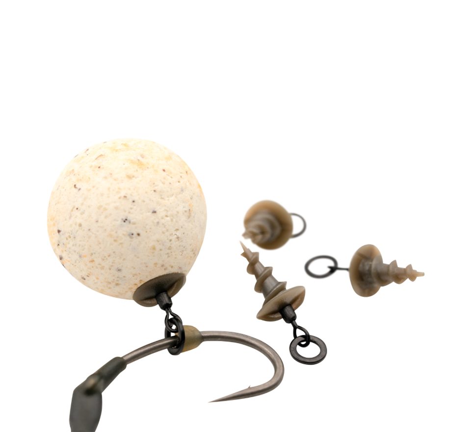 Korda Obratlík s kolíkem Ring Swivel Bait Screw