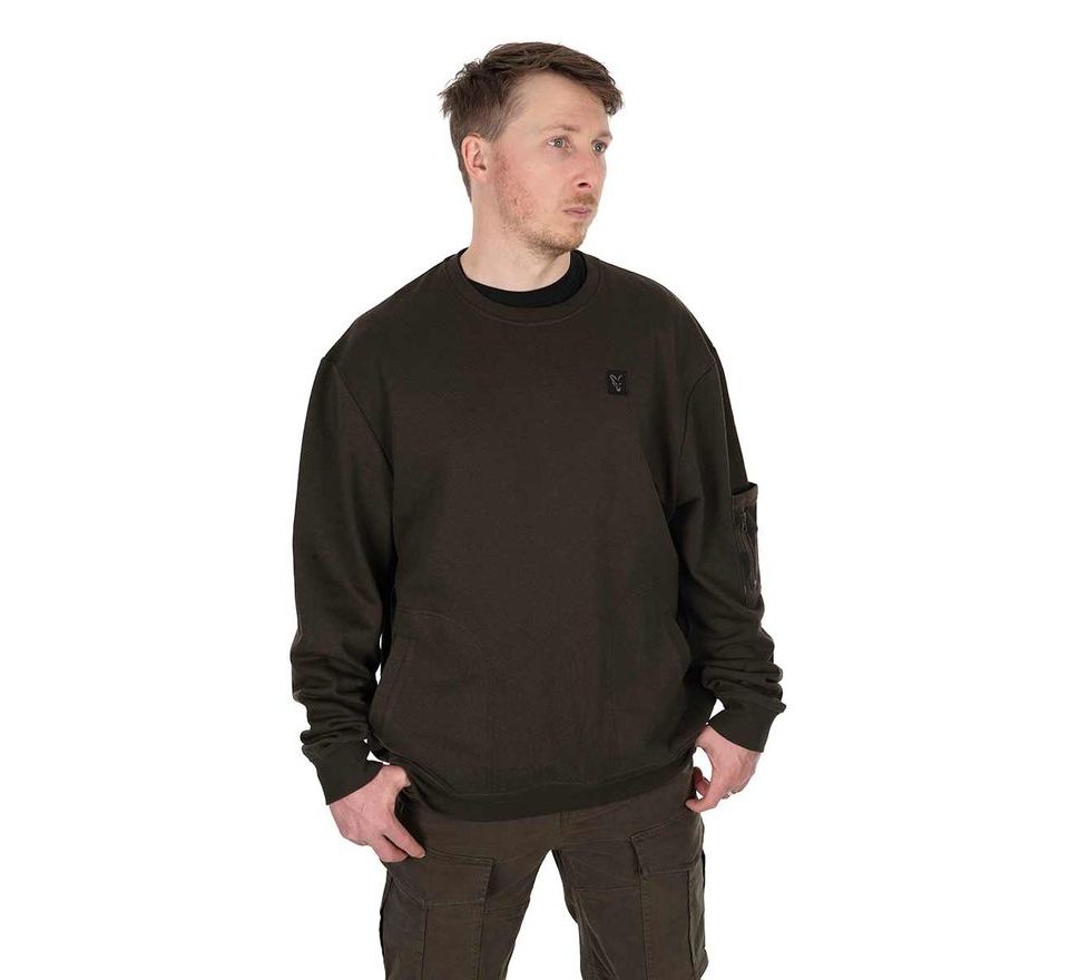 Fox Svetr LW Khaki Pullover