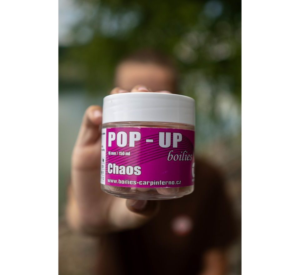 Carp Inferno Pop-up Boilies Chaos 16mm 150ml