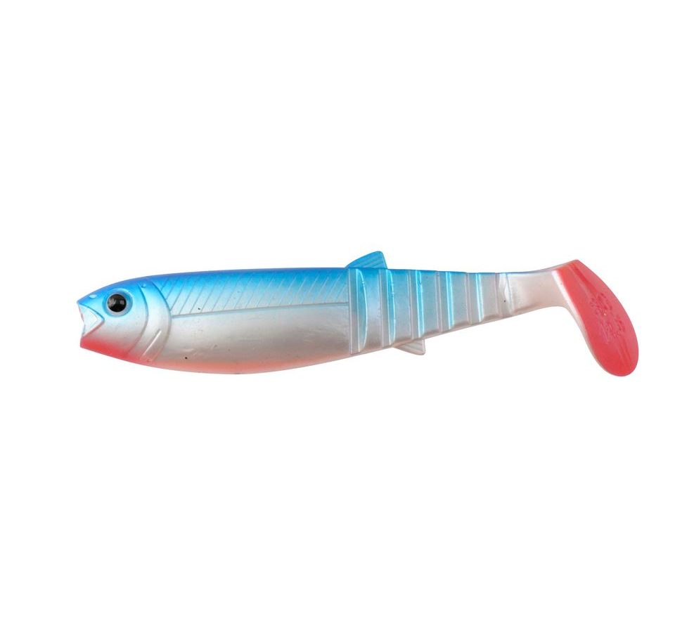 Savage Gear Gumová nástraha Cannibal Shad bulk Blue Pearl