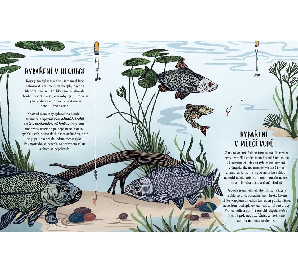 Kniha Poprvé na rybách - Will Millard