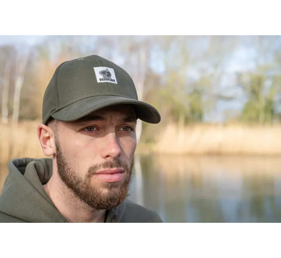 Nash Kšiltovka Make It Happen Badge Baseball Cap Green