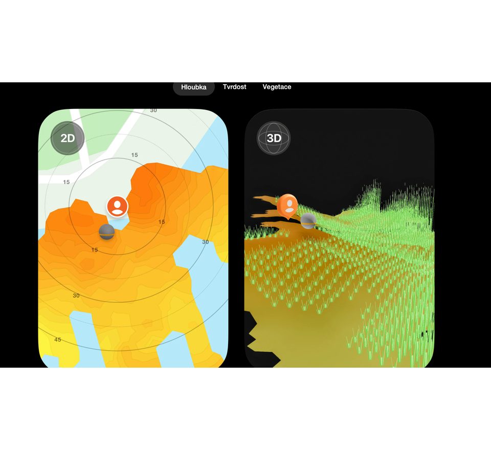 Deeper Nahadzovací sonar Fishfinder CHIRP+ 4