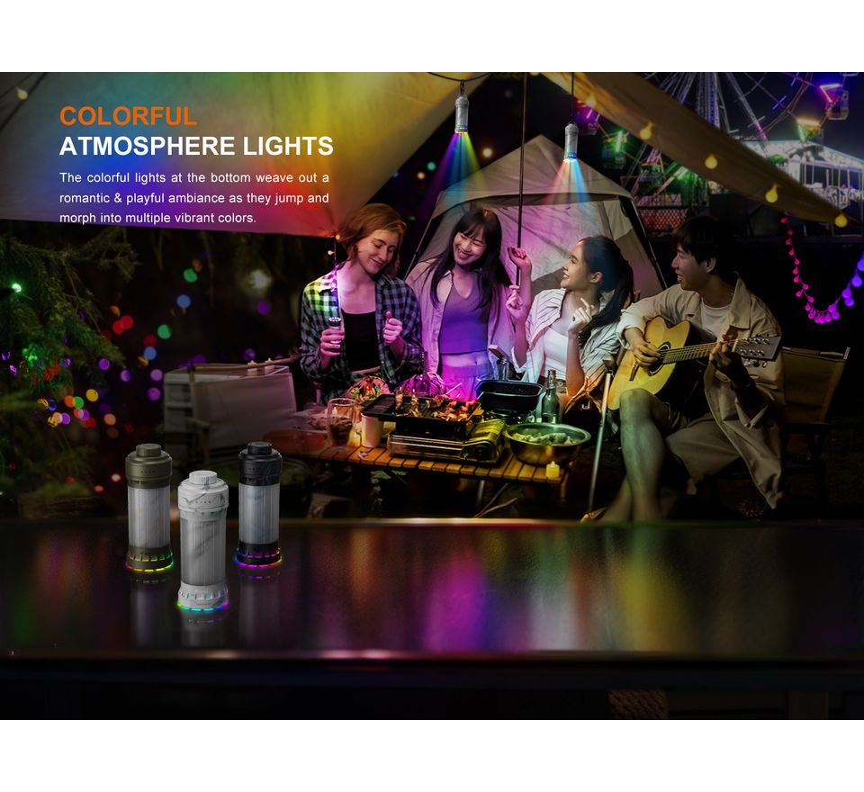 Fenix Nabíjecí lucerna CL22R černá